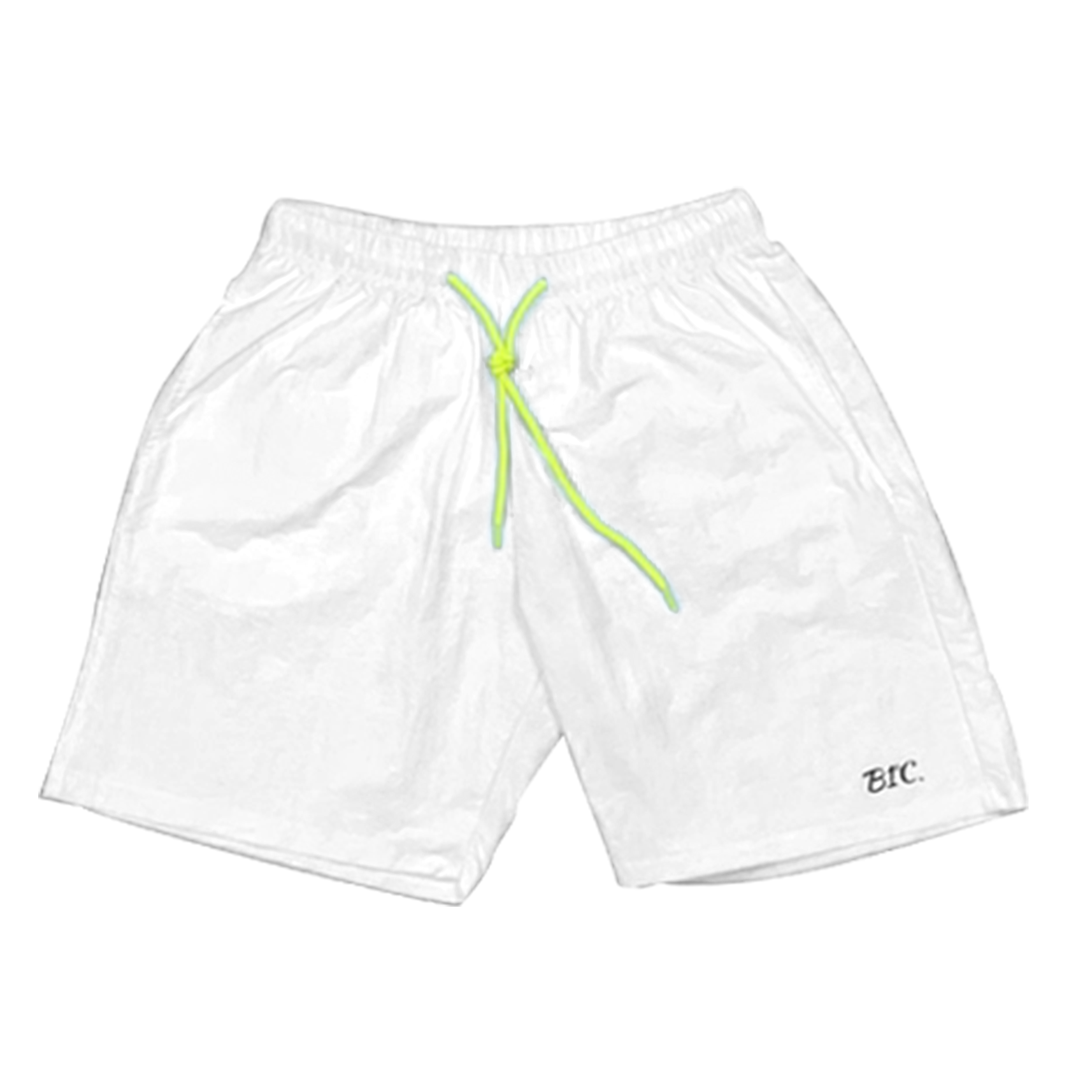 B1℃(B one do C) Signature White Anorak Short Pants